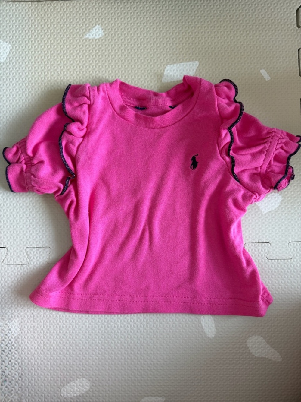 Polo Ralph Lauren ribbed cotton modal top 12M